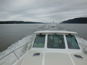 Mark Driving on the Hudson