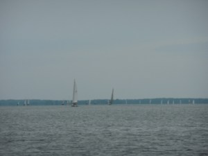 Sailboat Race on Quinte Bay