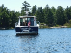 Island Office at Anchor