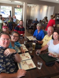 Dinner at the Dam restaurant