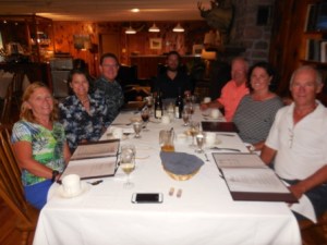 Dinner at Killarney Mountain Lodge