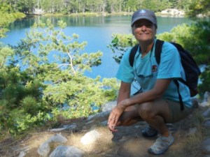 Denise at Lake Topaz