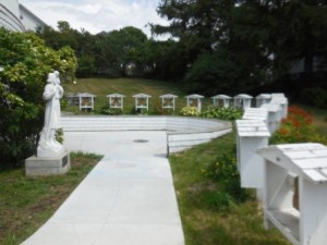 Stations of cross at St. Anne's