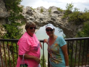 At The Arch - Denise & Claire