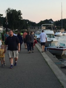 Free dock at Riverwalk