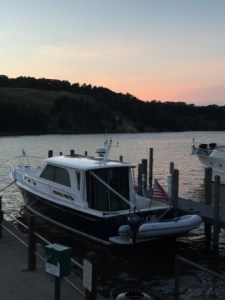 First Slip in Grand Haven