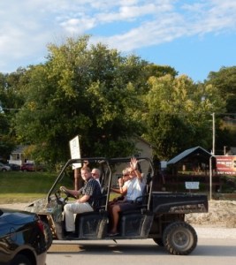 Ride up to Aerie's winery