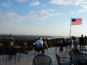 Terrace at Aerie's Winery