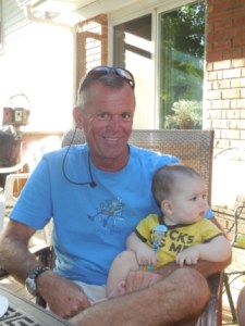 Cousin Rick with nephew Chris' boy Cooper