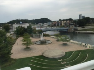 Park near lighthouse