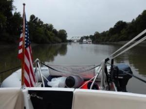 Little Divergent Anchorage looking West