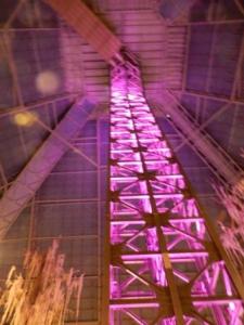 Elevator inside pyramid - Bass Pro