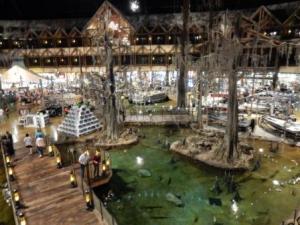 Inside Bass Pro Shop Pyramid