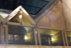 Pyramid interior rooms at The Lodge