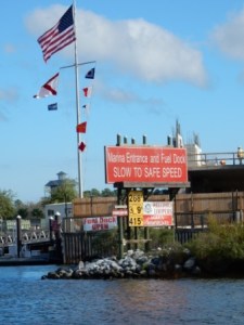 Fuel Dock at Wharf Marina