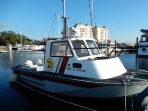 FSU Underwater Forensic Boat