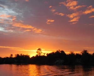 Sunrise over Demopolis