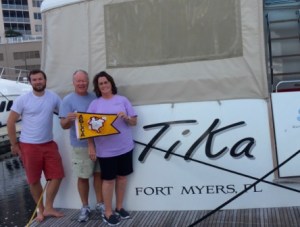 TiKa crosses their wake