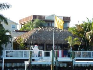 Abominable Snowman and Happy Face Flag - Clearwater