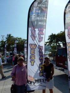 Claire & Denise - Race Packet Pickup