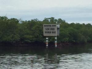 Common ICW sign - Inside Route