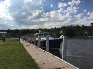 IO at Rod & Gun Club Dock