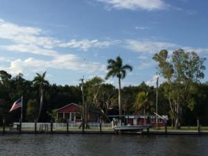 Home acrross river from R&G Club