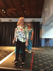 Jann and others in Fashion Show