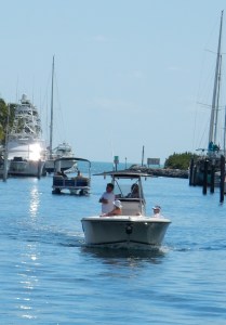 Rodney's boat - Port Largo Canal
