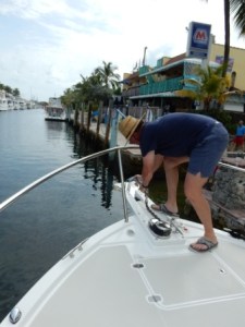 Installing new anchor