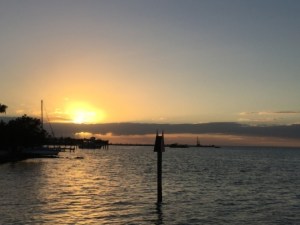 Sunset over Bay - AGLCA party