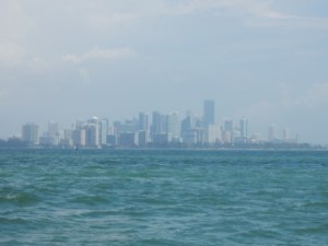 Miami Skyline from Biscayne Bay