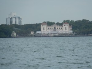 Vizcaya from Biscayne Bay