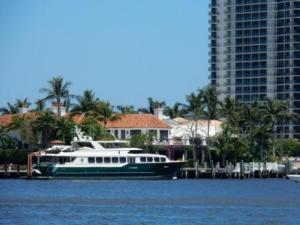 Boca Raton House and boat