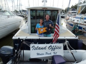 Crossing our wake celebration