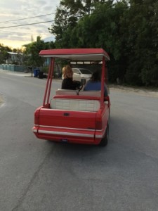 Golf Cart - back