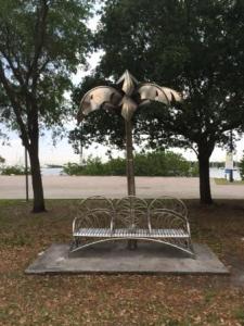 Park Bench in Coconut Grove