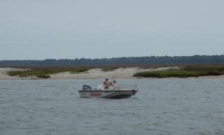 Fishing boats off ICW