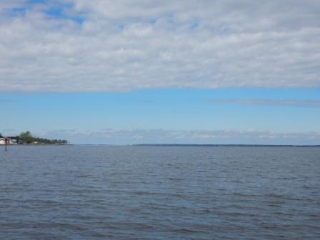 Intersection with the Neuse River