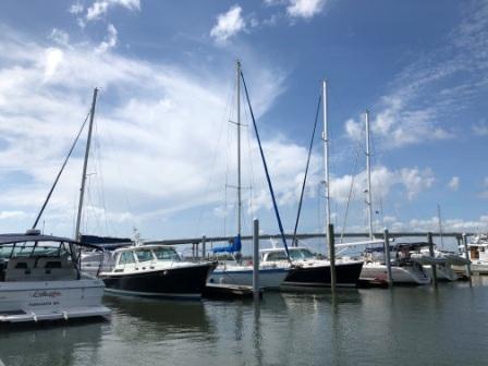 Seabird and IO at Homer Smith Marina