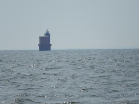 Wolf Trap Lighthouse on the Chesapeake Bay