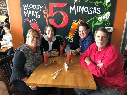 Brunch at Food Craft with Cathy &amp; John