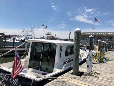 IO in first slip - SJ Marina