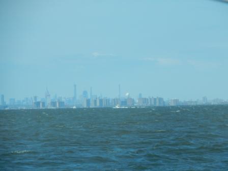 NYC Skyline from 20 miles out