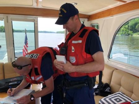 Coast Guard boarding