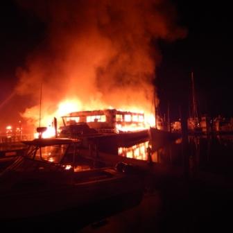 Fire at Surf Rider in Poquoson
