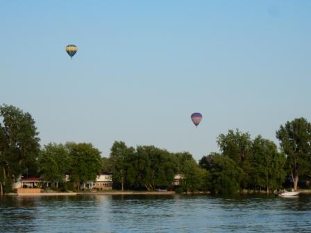 Two more balloons from east