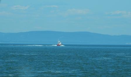 Coast Guard out of Saint-Siméon