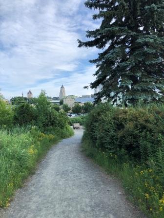 Long way around marina