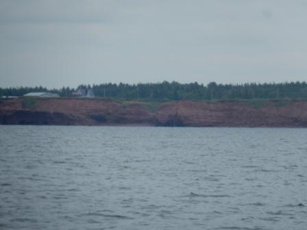Red cliffs of PEI